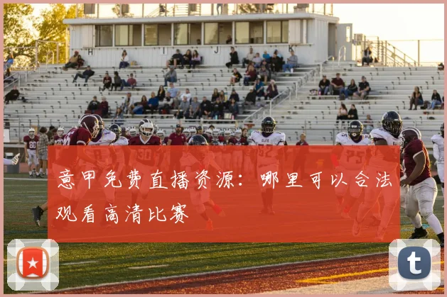 意甲免费直播资源：哪里可以合法观看高清比赛